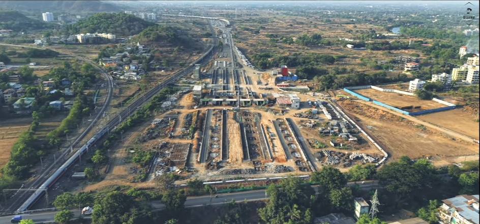 Rail flyovers (Panvel and Karjat)