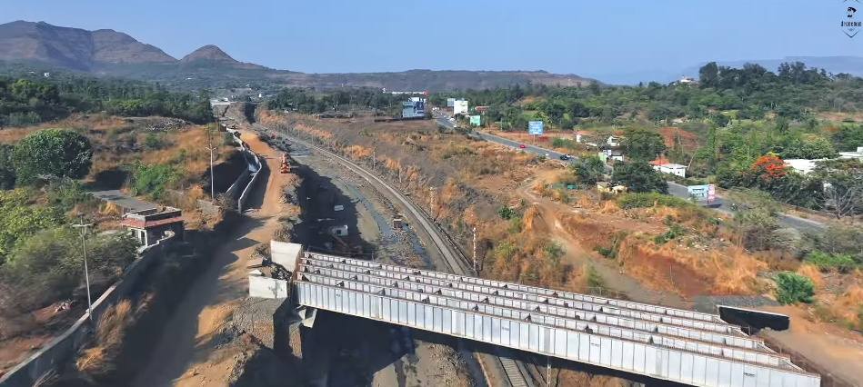 Rail flyovers (Panvel and Karjat)