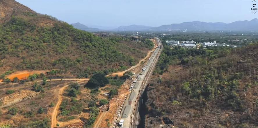 Rail flyovers (Panvel and Karjat)